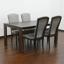 DU5110MK餐桌＋CT7805CK餐桌椅(4張組)(karimoku)